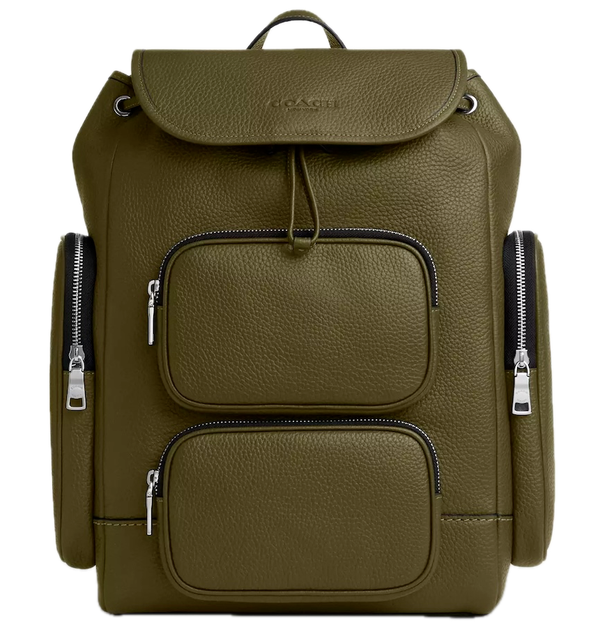  Balo Coach Finn Backpack 'Olive' 