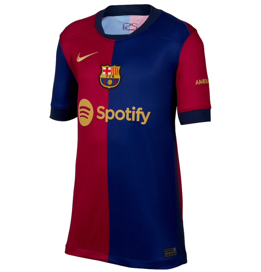  Áo Nike FC Barcelona 2024/25 Stadium Home 'Royal Blue Red' 