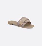  Dép Nữ Dior Dioriviera Dio(r)evolution Slide 'Beige' 