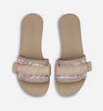  Dép Nữ Dior Dioriviera Dio(r)evolution Slide 'Beige' 
