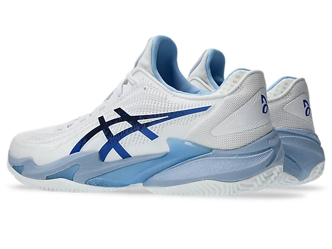  Giày Nam Asics Court FF 3 Novak Clay 'White Tuna Blue' 