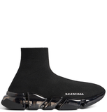  Giày Nam Balenciaga Speed 2.0 Recycled Knit Trainers 'Black' 
