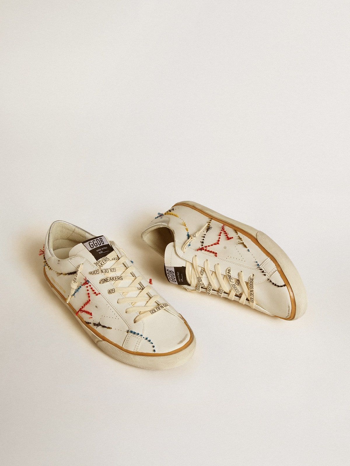  Giày Nam Golden Goose Super-Star LTD 'White' 