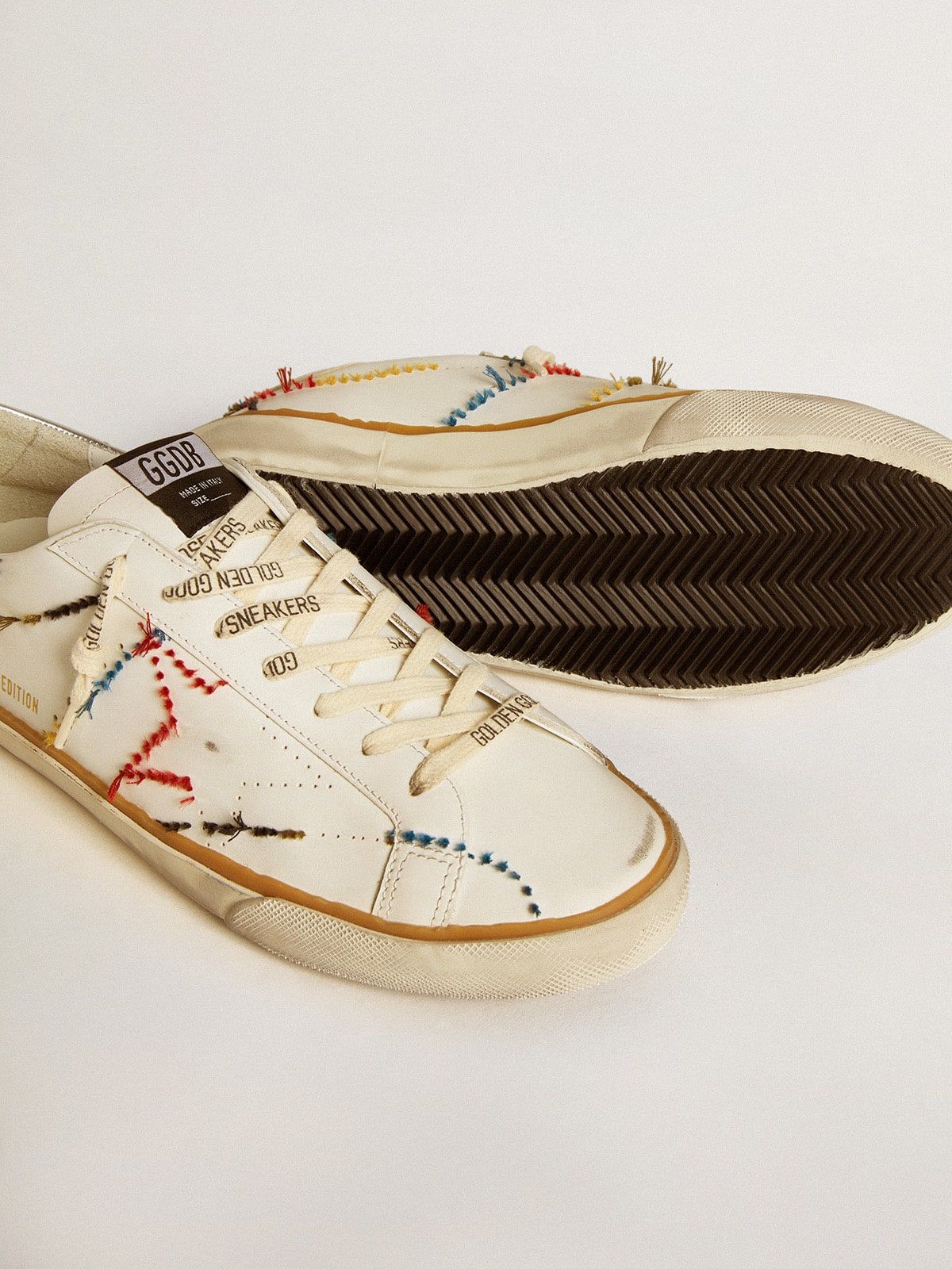  Giày Nam Golden Goose Super-Star LTD 'White' 