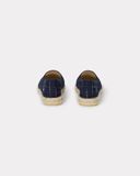  Giày Nam Kenzo Weave Espadrilles 'Rinse Blue Denim' 