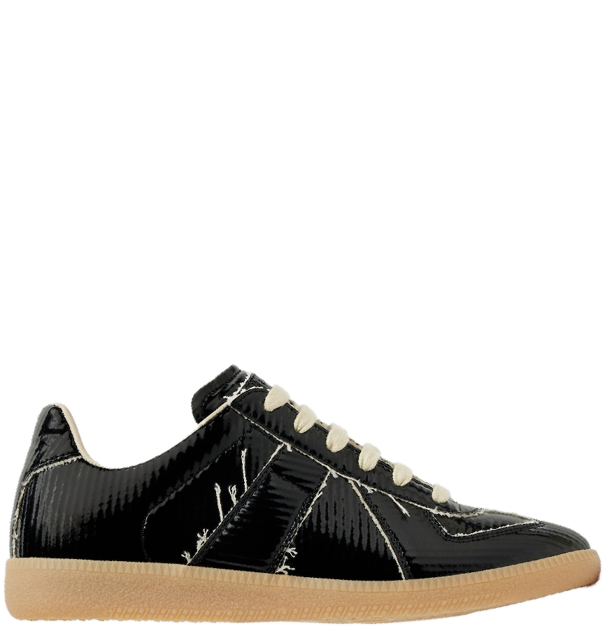  Giày Nữ Maison Margiela Replica Sneakers 'Black' 