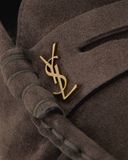  Giày Nam Saint Laurent Le Loafer Supple 'Chocolate' 