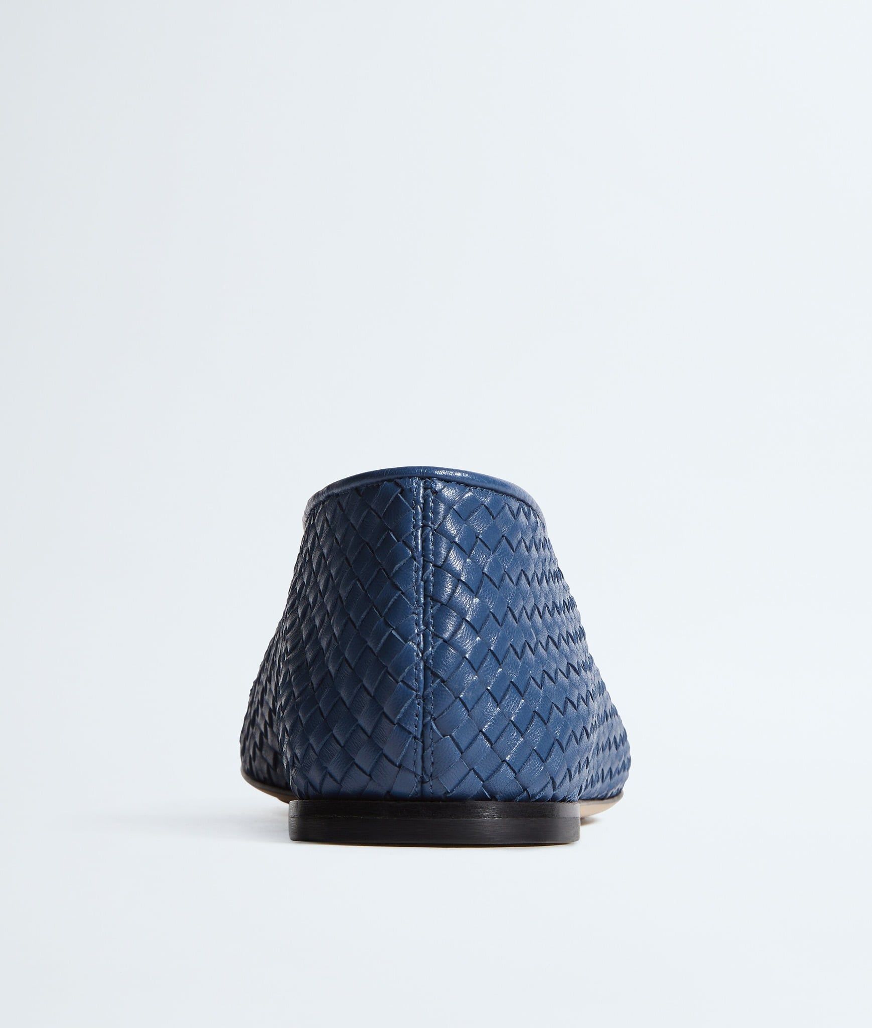  Giày Nữ Bottega Veneta Rosa Ballerina 'Blu Venezia' 