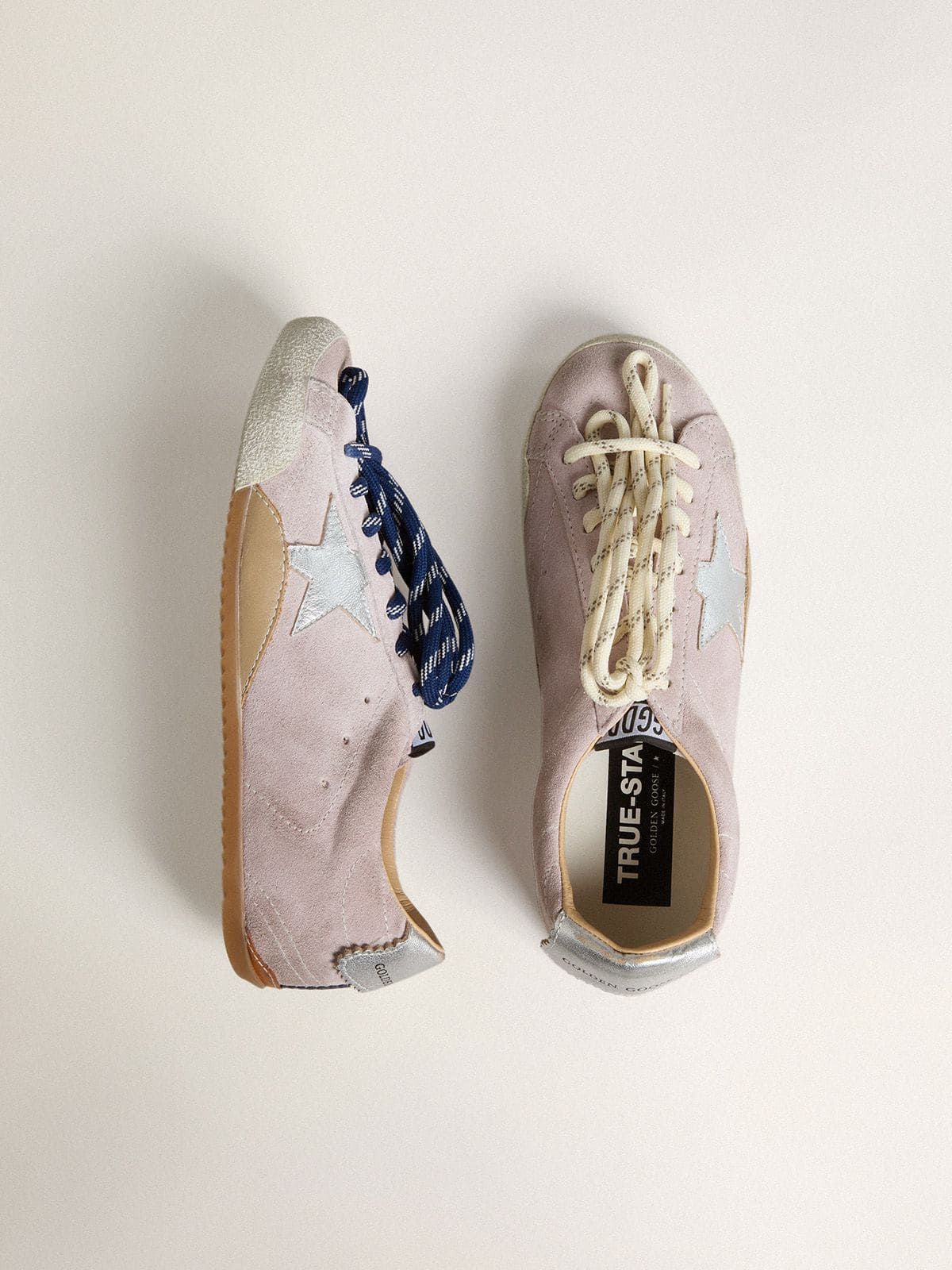  Giày Nữ Golden Goose True-Star 'Pastel Pink' 