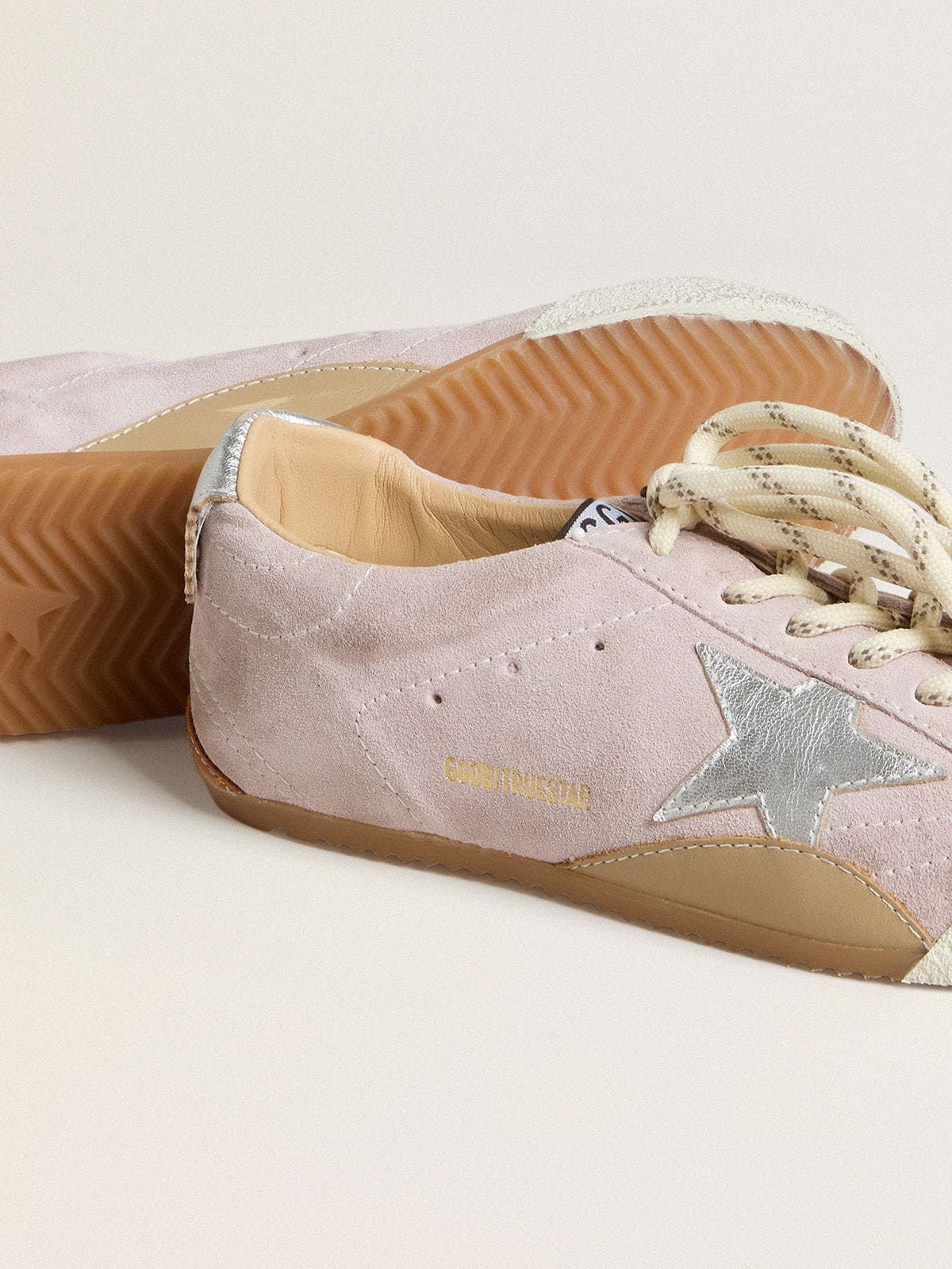  Giày Nữ Golden Goose True-Star 'Pastel Pink' 