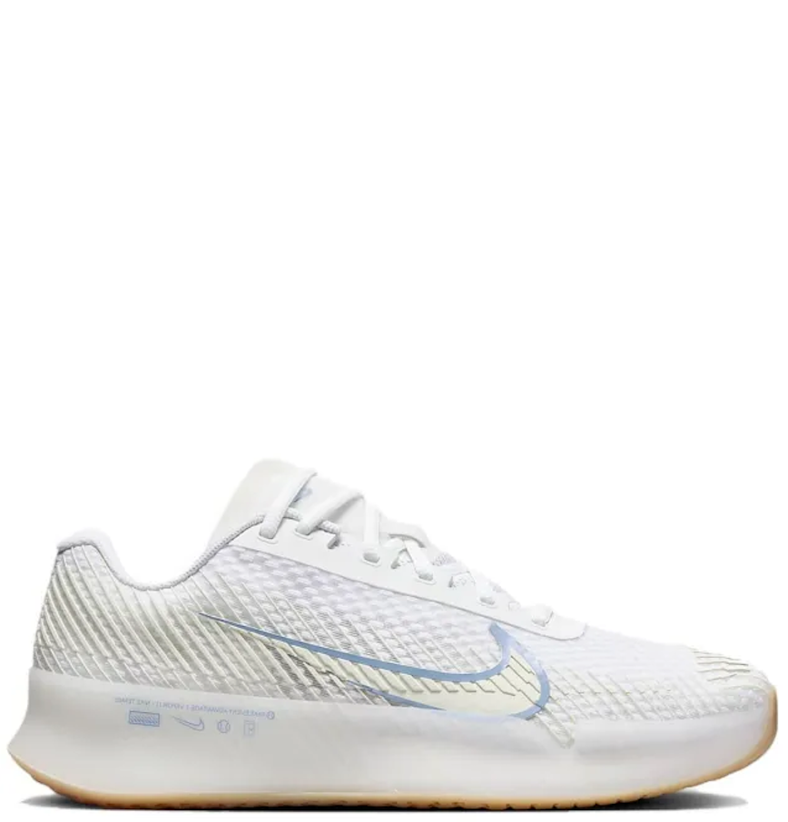  Giày Nữ Nike Court Air Zoom Vapor 11 HC 'White Light Blue' 