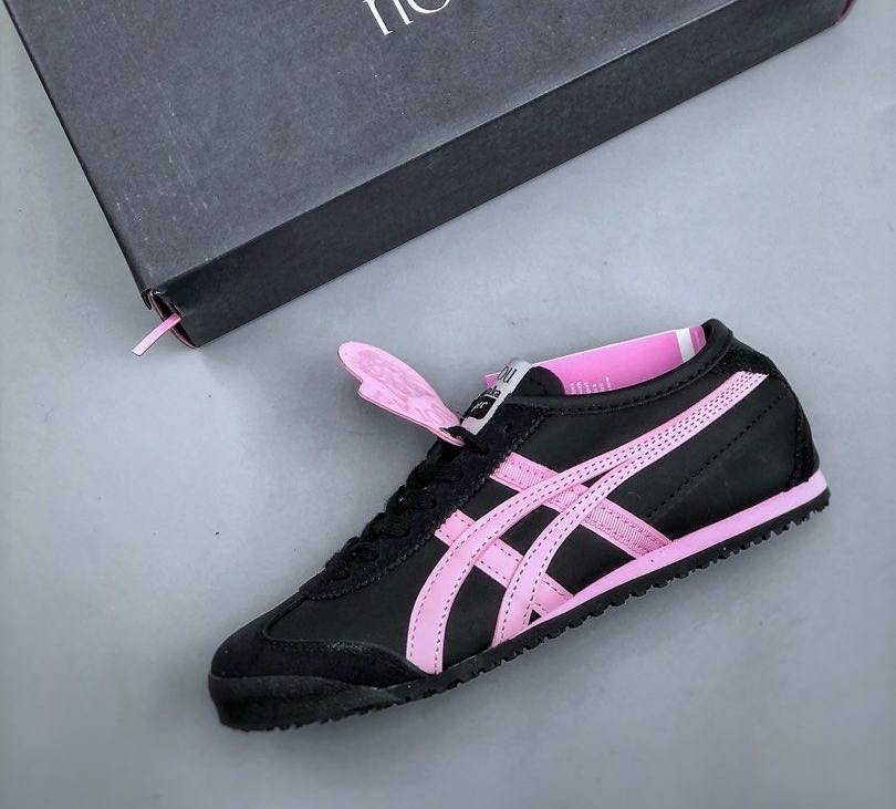  Giày Nữ Onitsuka Tiger Mexico 66 x PATOU 'Black Candy' 