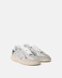  Giày Nữ Versace Greca Court Trainers 'Silver' 