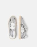  Giày Nữ Versace Greca Court Trainers 'Silver' 