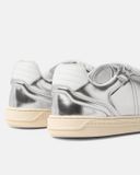  Giày Nữ Versace Greca Court Trainers 'Silver' 