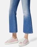  Giày Nữ Versace Greca Jacquard Trainers 'Pink' 