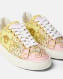  Giày Nữ Versace Greca Printed Trainers 'Pink' 