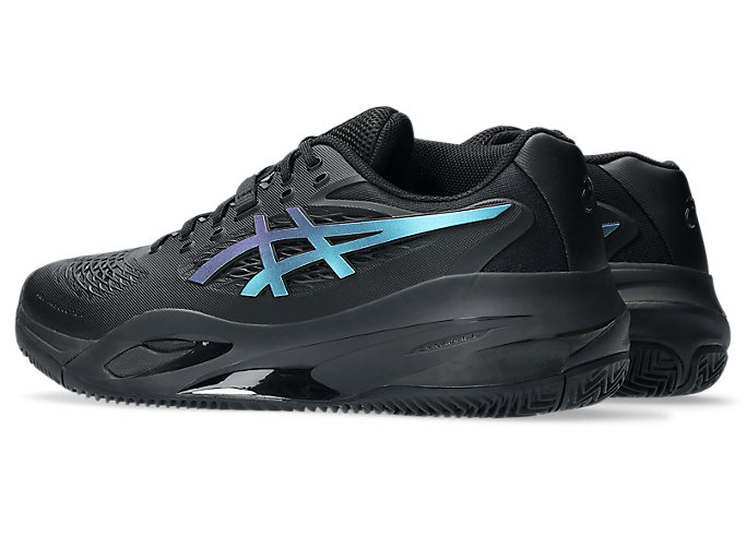  Giày Nam Asics Gel-Resolution X 'Clay Energy Black Prism Blue' 