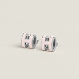  Khuyên Tai Nữ Hermes Mini Pop H 'Rose Dragée Palladium' 