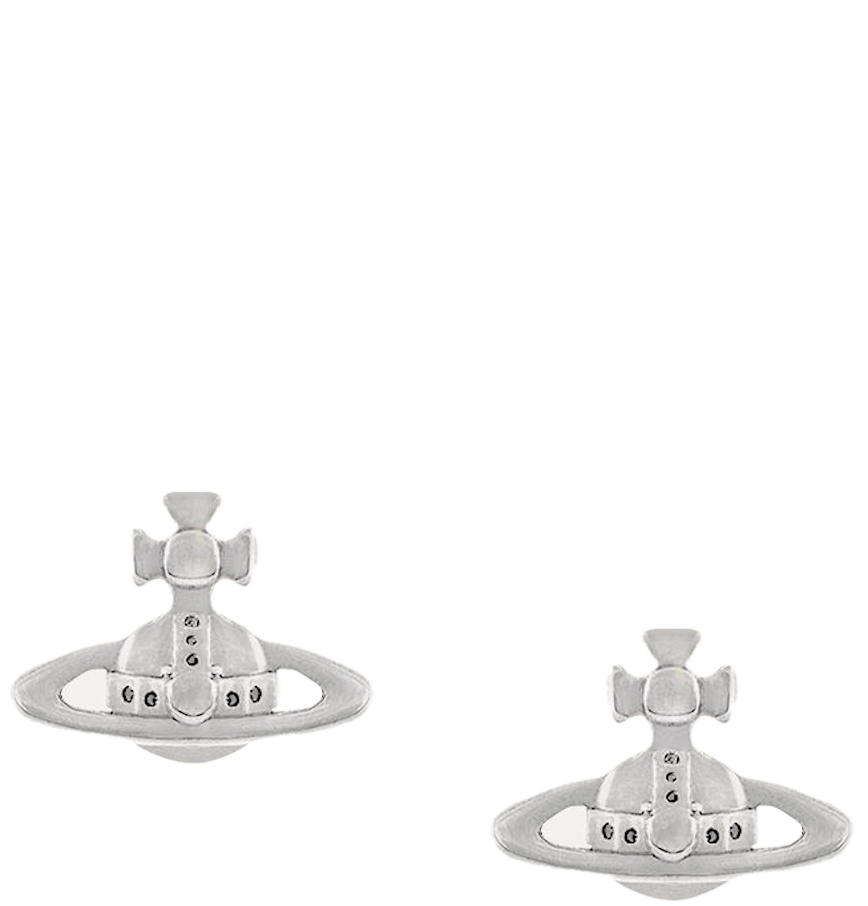  Khuyên Tai Nữ Vivienne Westwood Lorelei Stud 'Silver' 