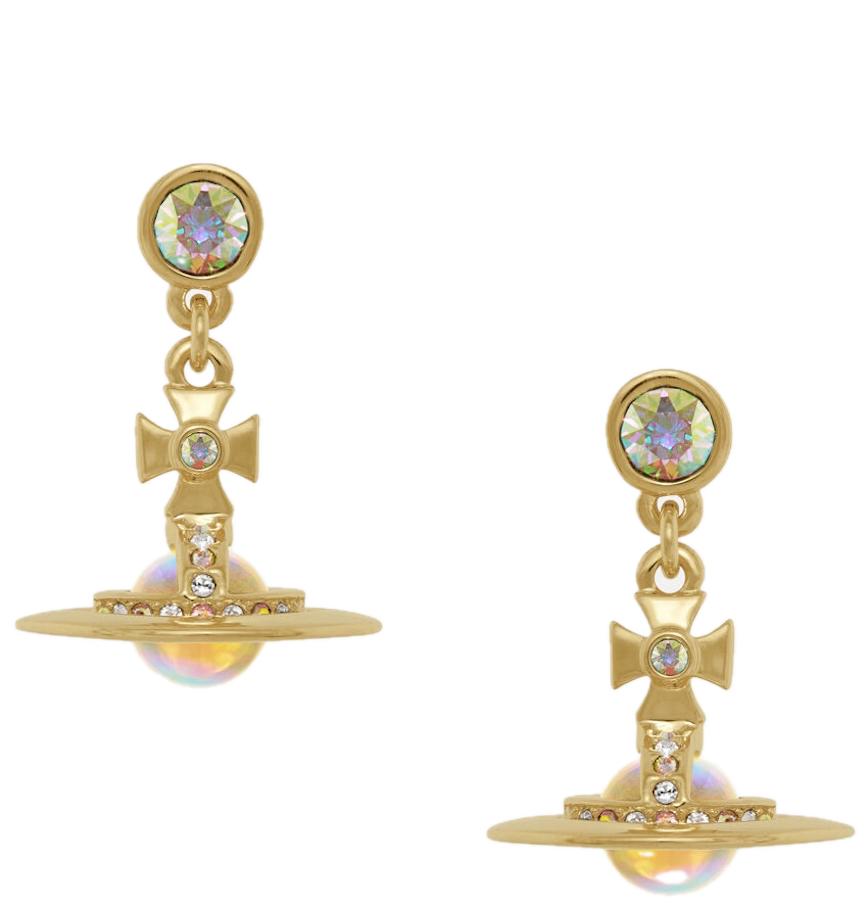  Khuyên Tai Nữ Vivienne Westwood New Petite Orb 'Gold' 