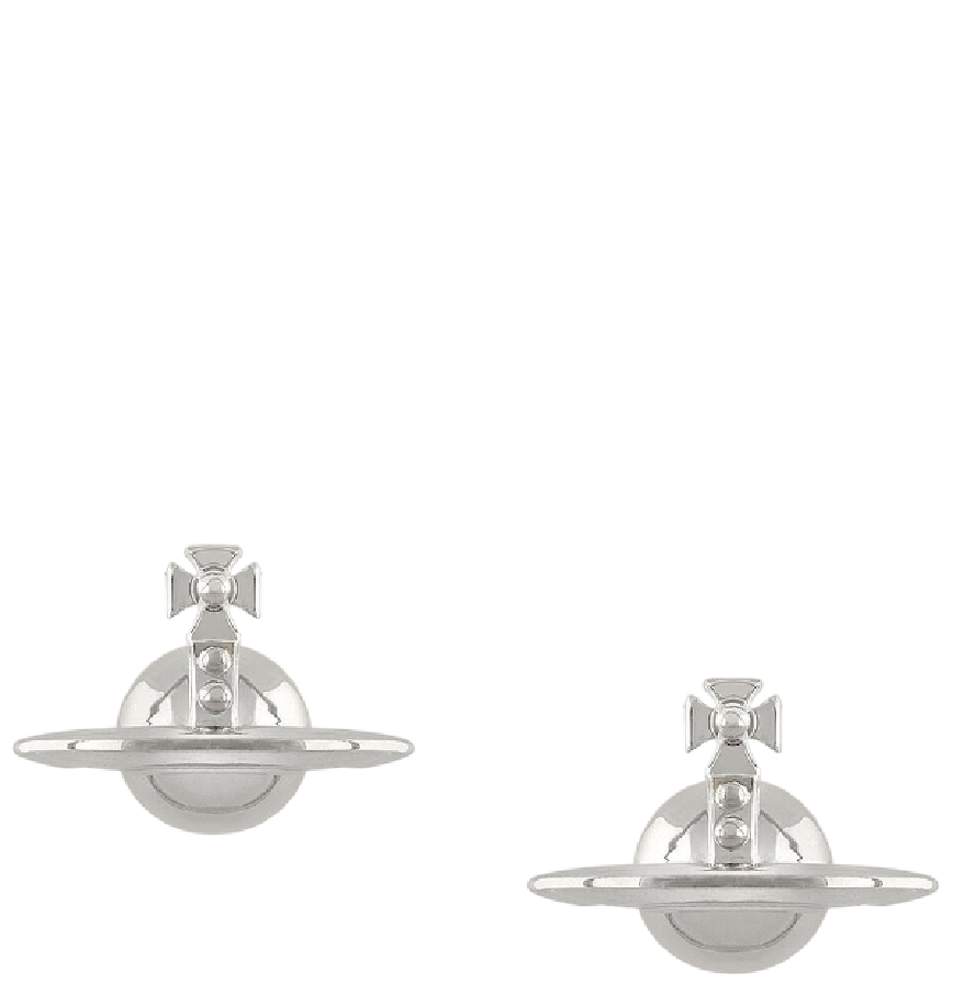  Khuyên Tai Nữ Vivienne Westwood Solid Orb 'Silver' 
