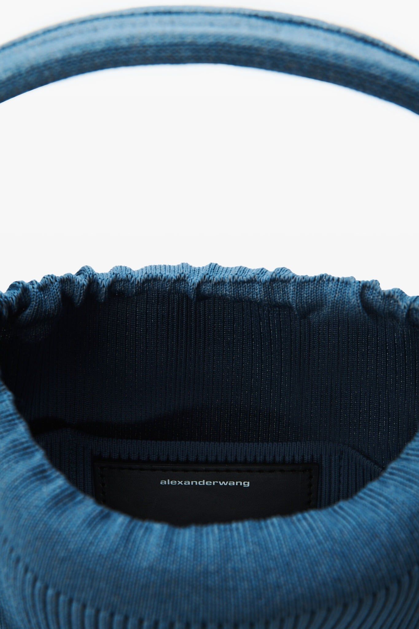  Túi Nữ Alexander Wang Reflective Ryan Knit Bag 'Blue' 