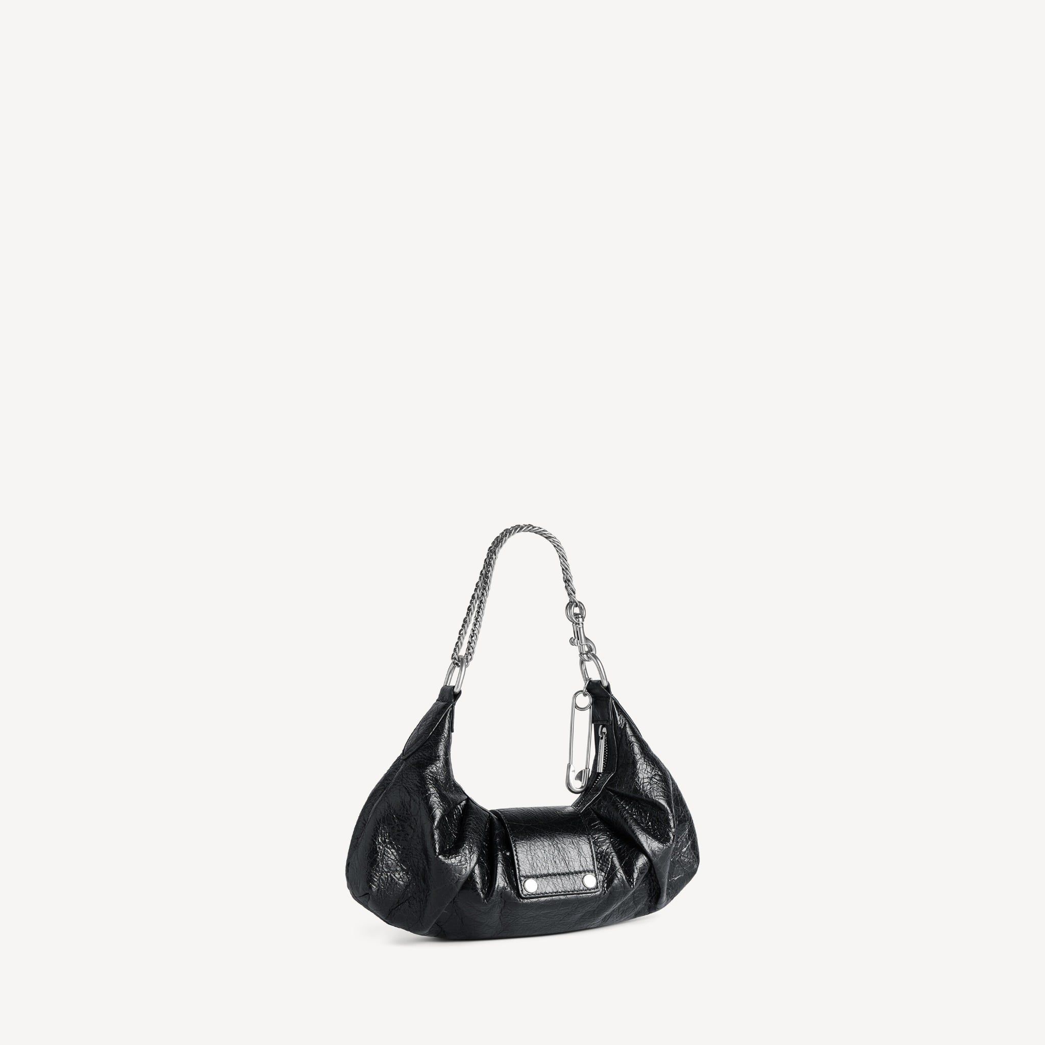  Túi Nữ Balenciaga Pamela Shoulder Bag Small 'Black' 