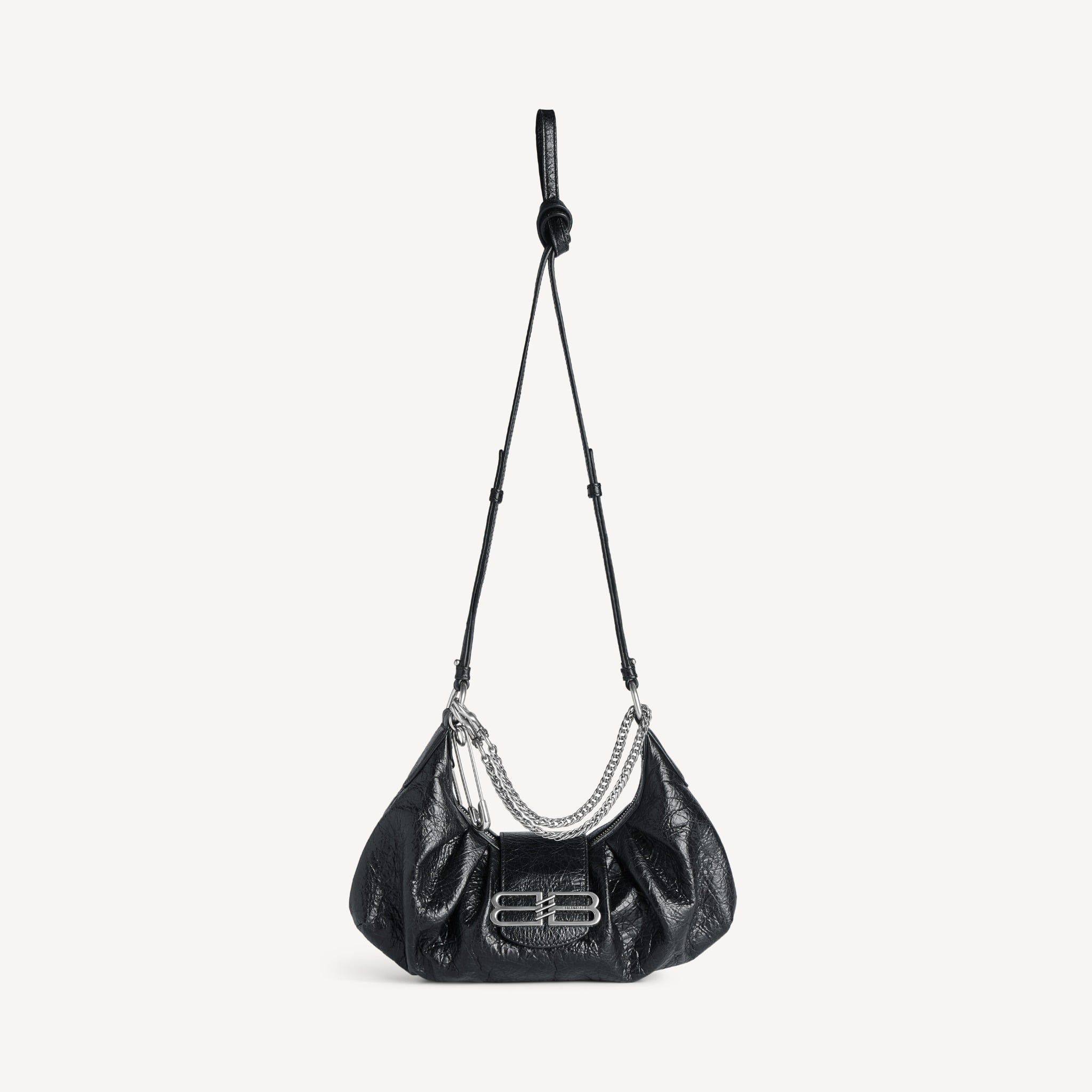  Túi Nữ Balenciaga Pamela Shoulder Bag Small 'Black' 
