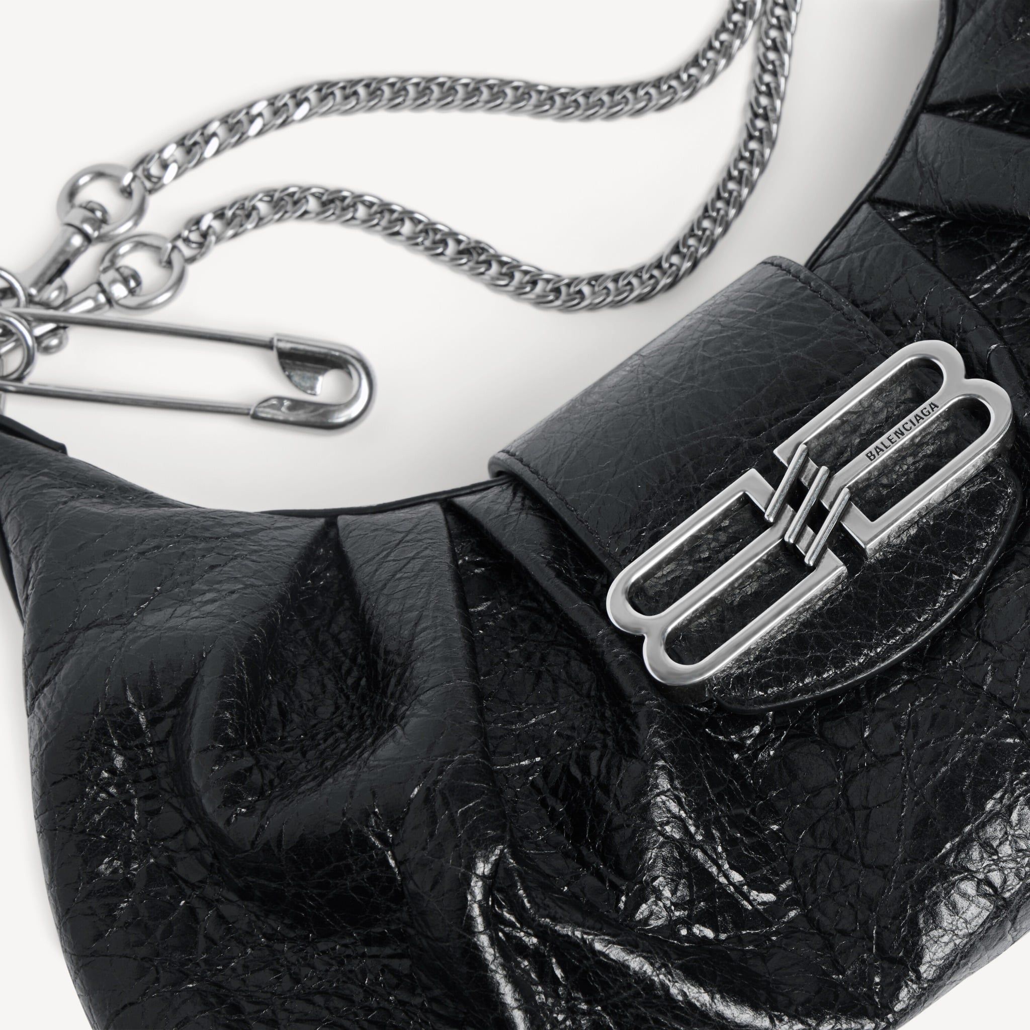  Túi Nữ Balenciaga Pamela Shoulder Bag Small 'Black' 