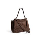  Túi Nữ Balenciaga Rodeo Handbag Medium 'Dark Brown' 