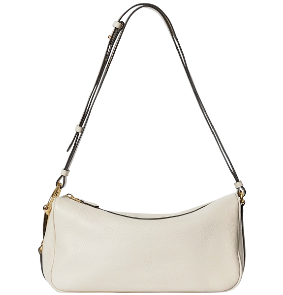  Túi Nữ Gucci Half Horsebit Medium Shoulder Bag 'Ivory' 