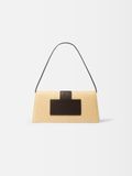  Túi Nữ Jacquemus Bambino Long Flap Bag 'Natural' 