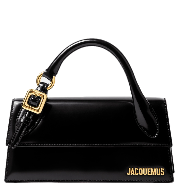  Túi Nữ Jacquemus Long Chiquito With Buckle 'Black' 