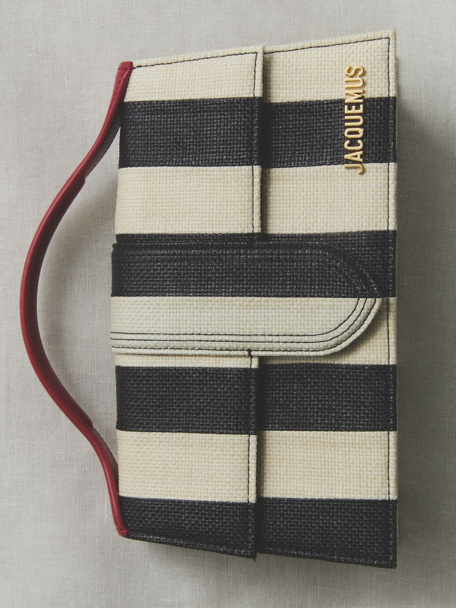  Túi Nữ Jacquemus The Large Bambino 'Ivory Black' 