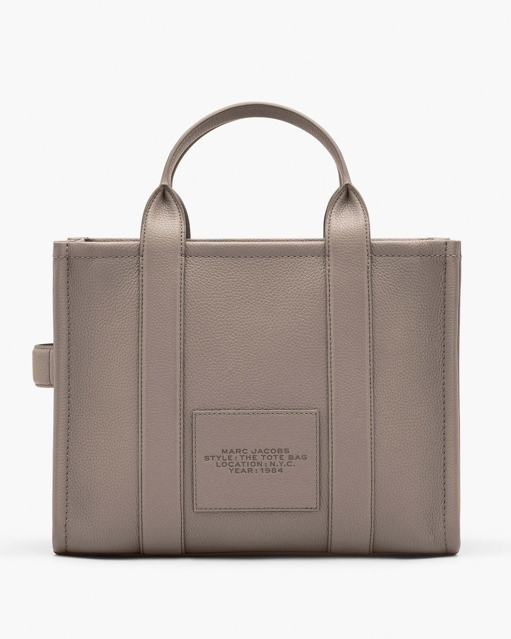  Túi Nữ Marc Jacobs Leather Medium Tote Bag 'Cement' 