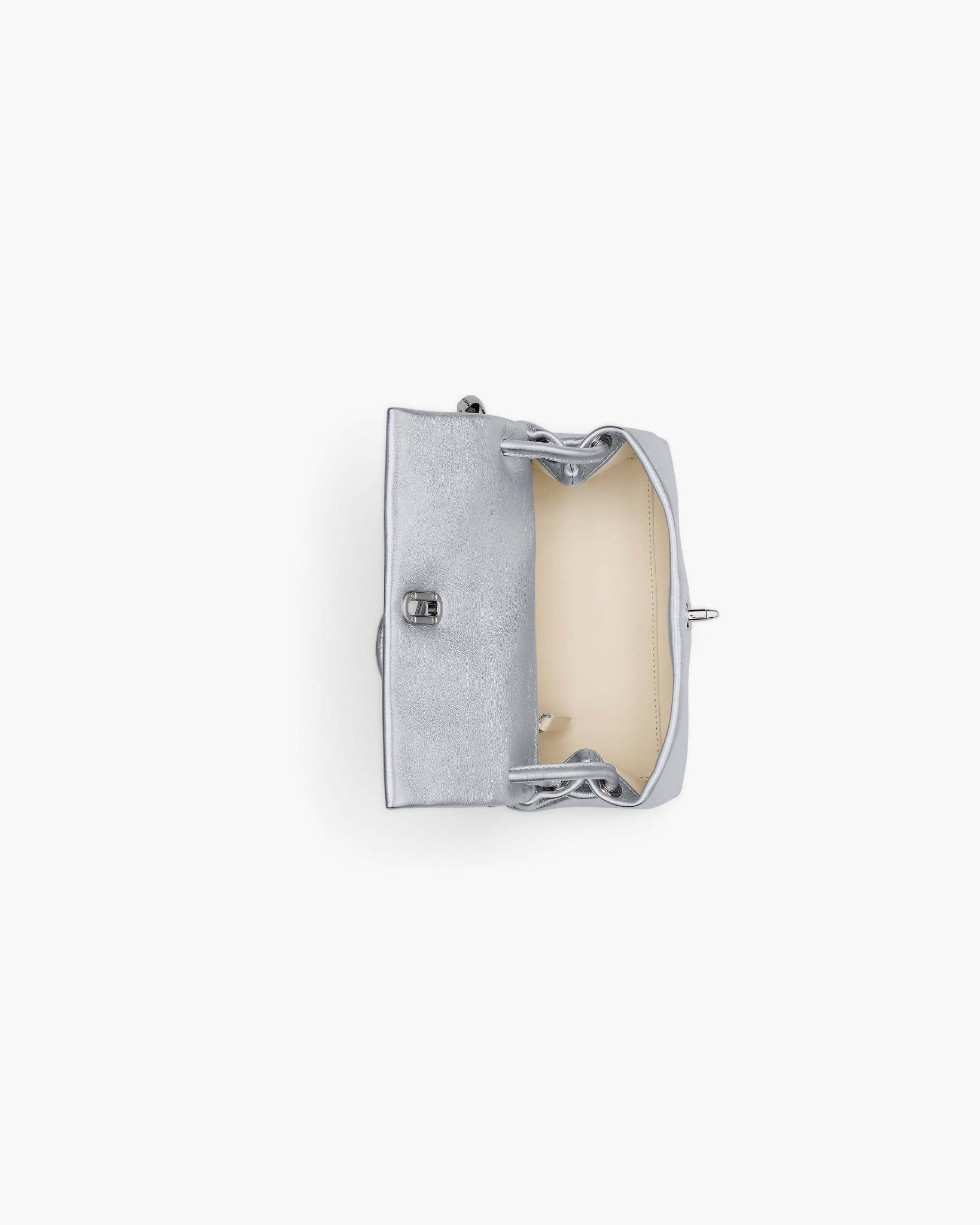  Túi Nữ Marc Jacobs Metallic Mini Dual Bag 'Silver' 