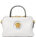  Túi Nữ Versace La Medusa Mini Boston Bag 'White' 