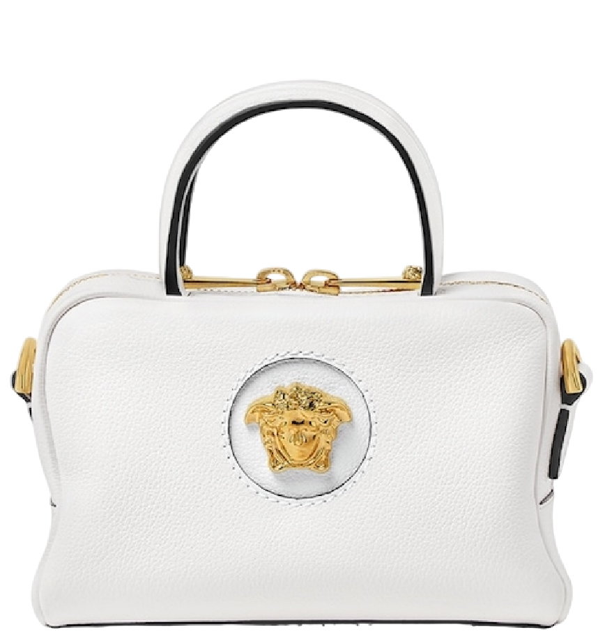  Túi Nữ Versace La Medusa Mini Boston Bag 'White' 