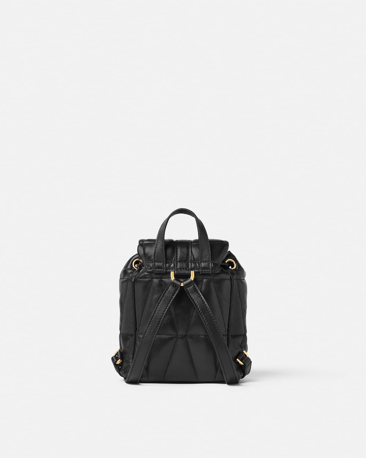  Balo Nữ Versace Kleio Quilted Nappa Backpack 'Black' 