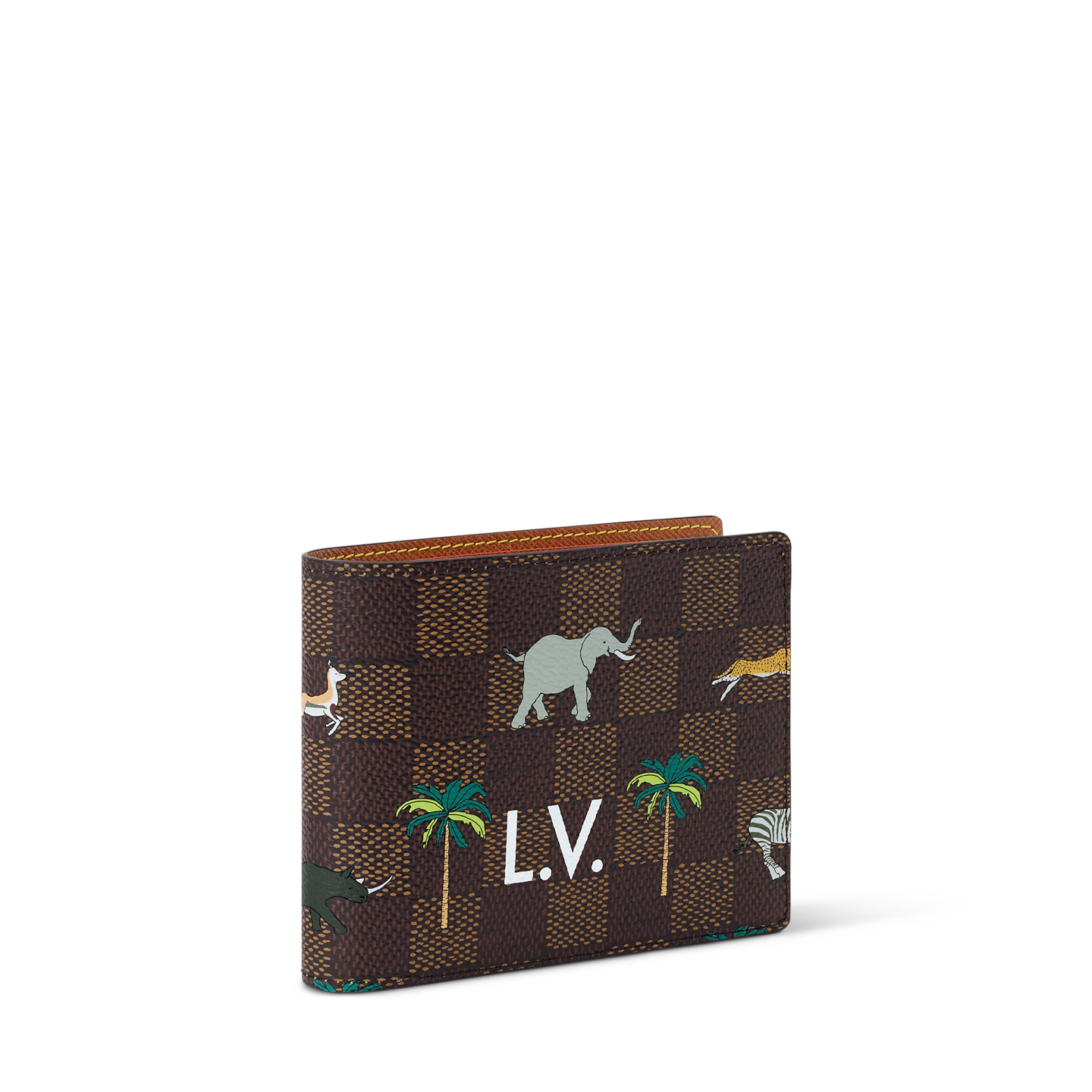  Ví Nam Louis Vuitton Wallet x The Darjeeling Limited 'Brown' 
