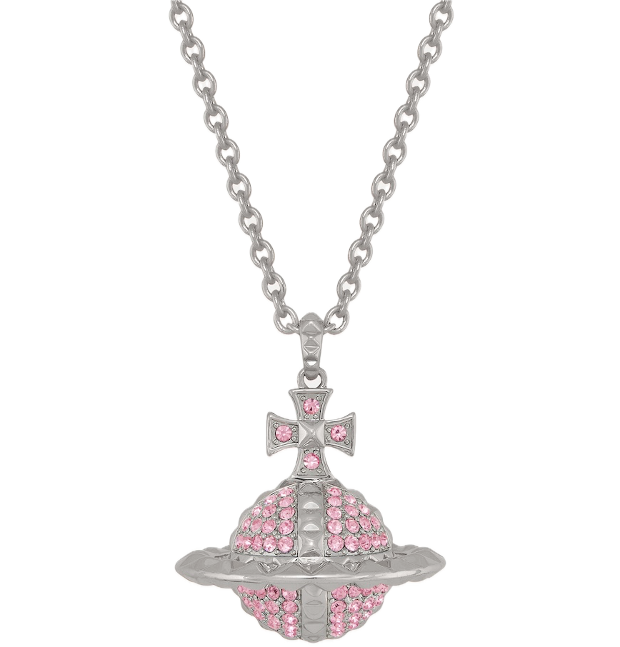  Vòng Cổ Nữ Vivienne Westwood Mayfair Large Orb 'Rose' 