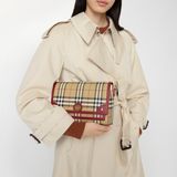  Túi Nữ Burberry Note Bag 'Beige' 