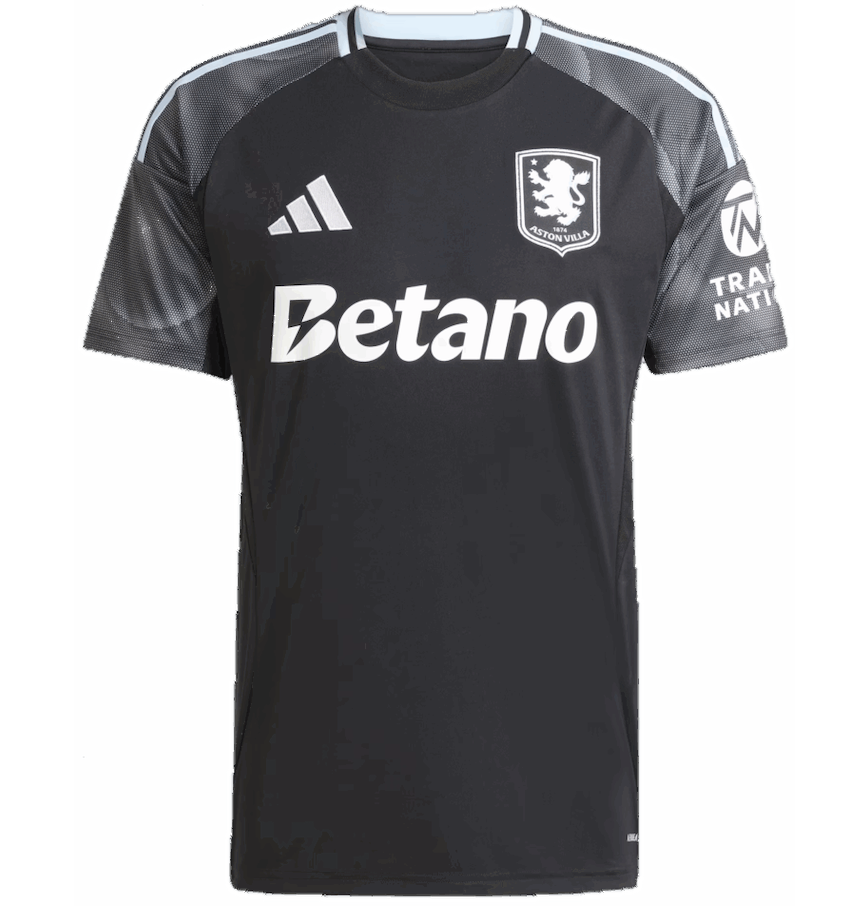  Áo Adidas Aston Villa 25/26 'Black' 