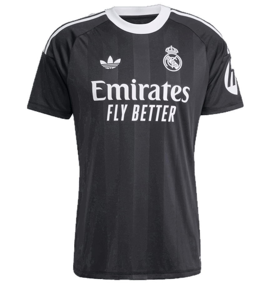  Áo Adidas Real Madrid 25/26 'Black' 
