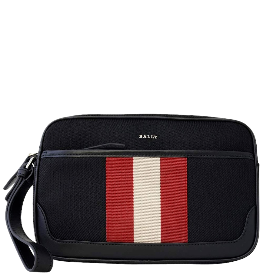  Túi Bally Barry Clutch Bag 'Black' 