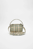  Túi Nữ Acne Camero Kit Check Crossbody Bag 'Green' 