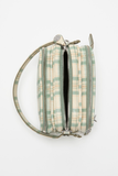  Túi Nữ Acne Camero Kit Check Crossbody Bag 'Green' 