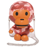  Túi Bape 1St Camo Baby Milo Pu Shoulder Bag 'Pink' 