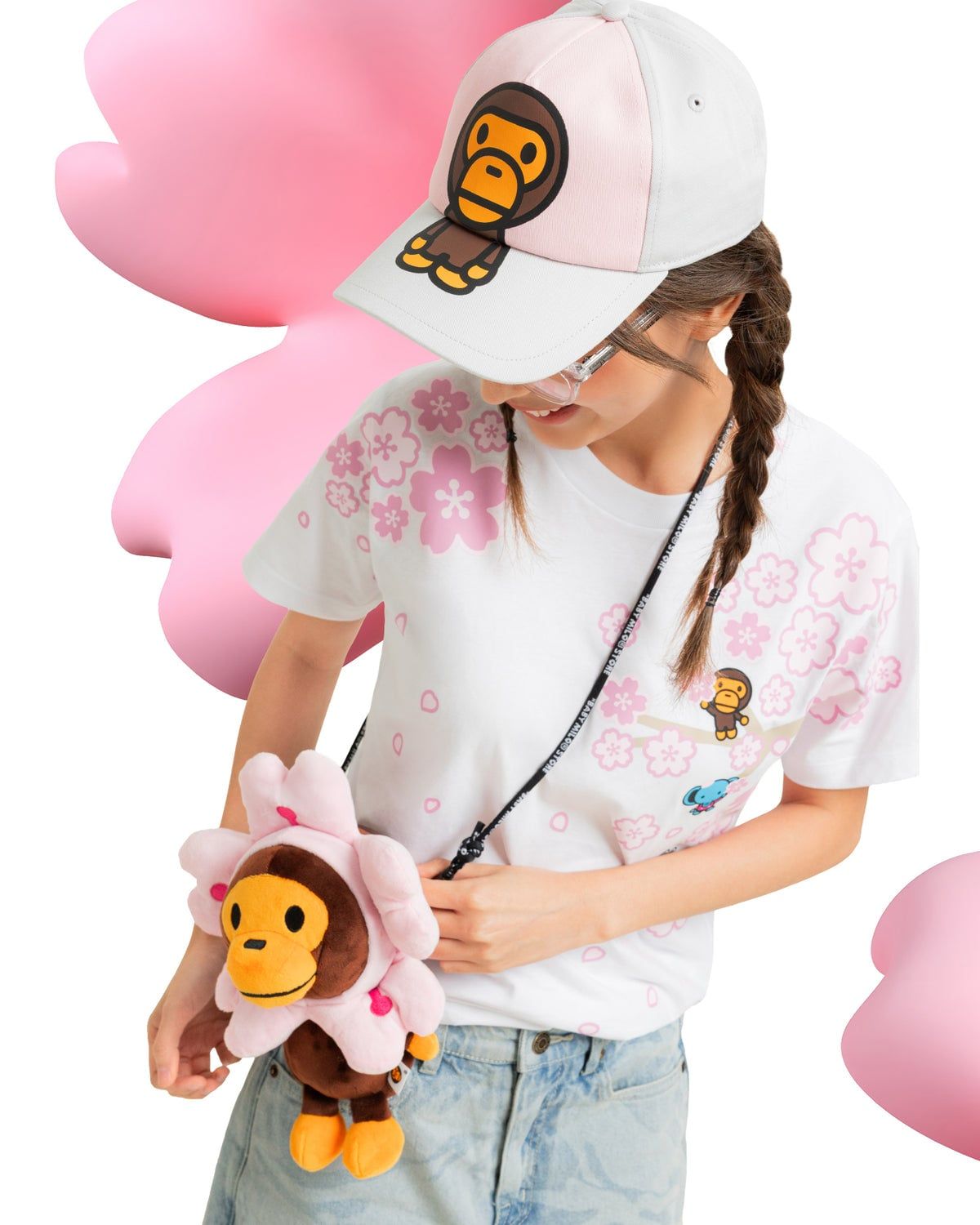  Túi Bape Baby Milo Mobile Cross Bag 'Brown' 